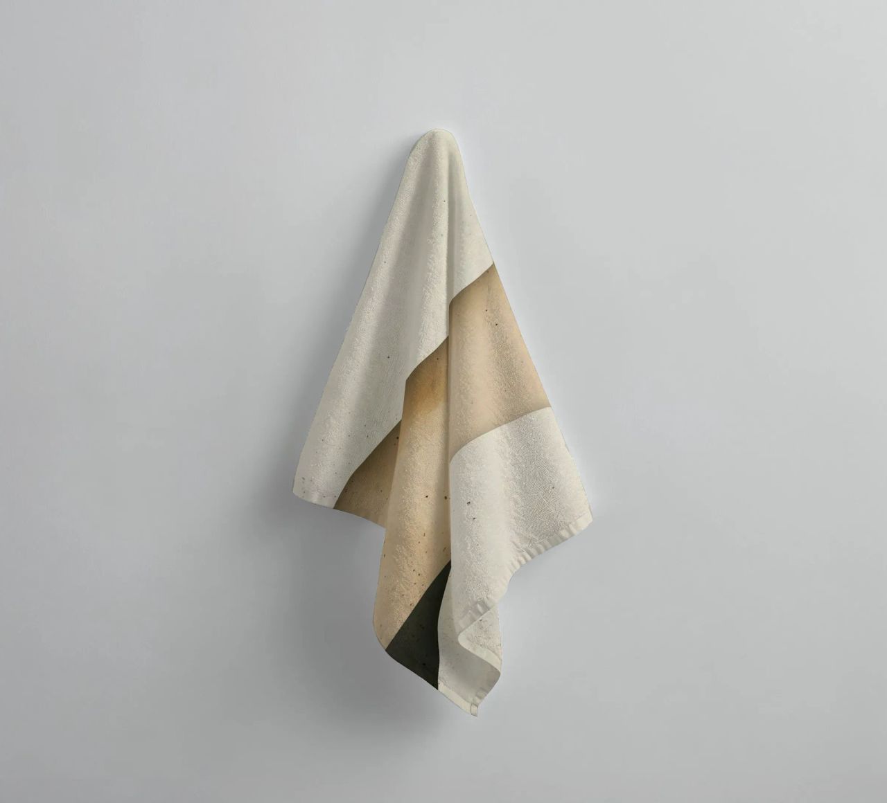 Gentle Ripples Serene Sands Whispering Desert Harmony towel by Modern Muse