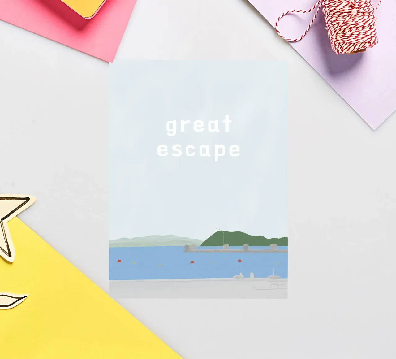 great escape adesivo da natural neutral
