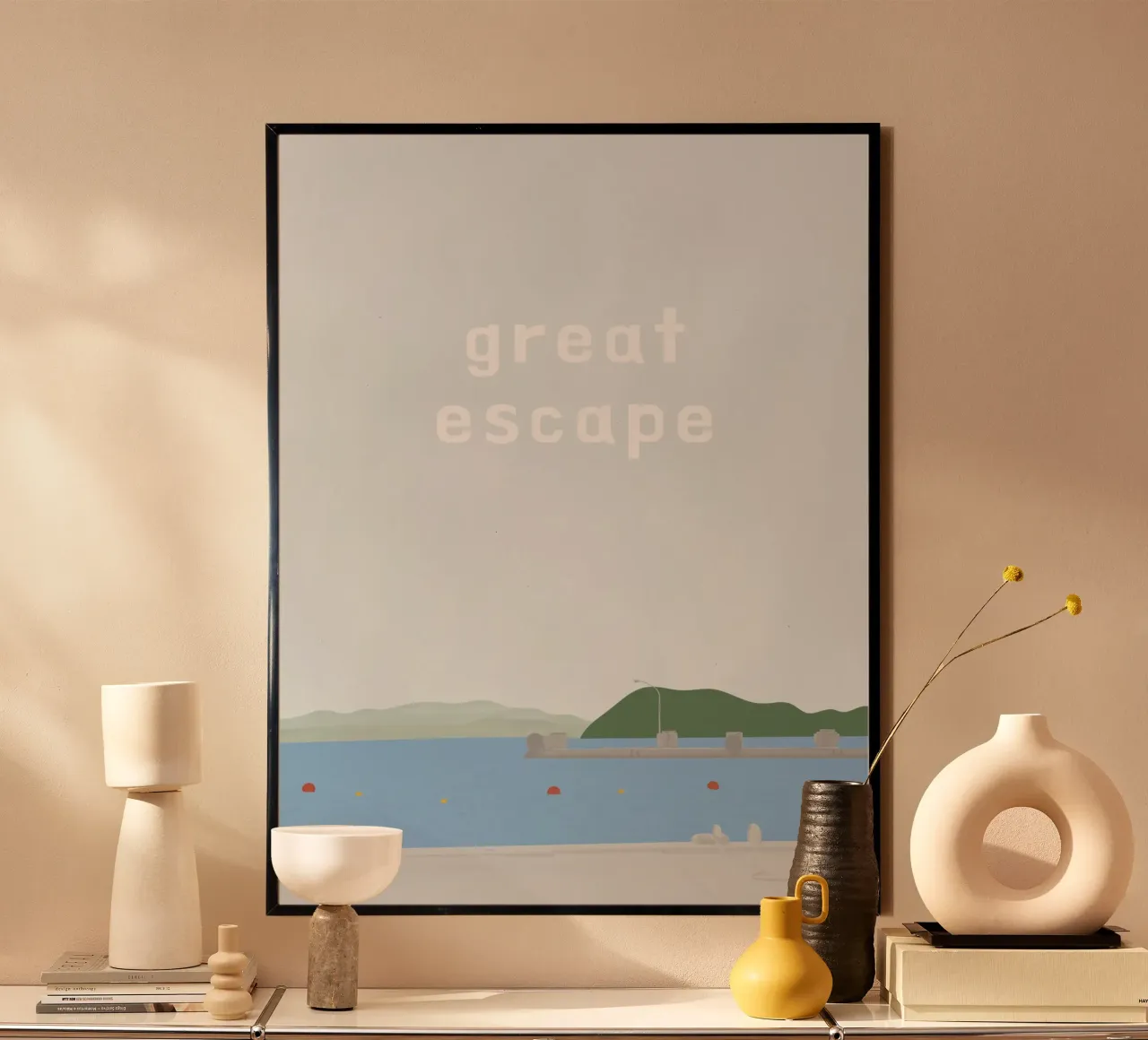 great escape poster da natural neutral