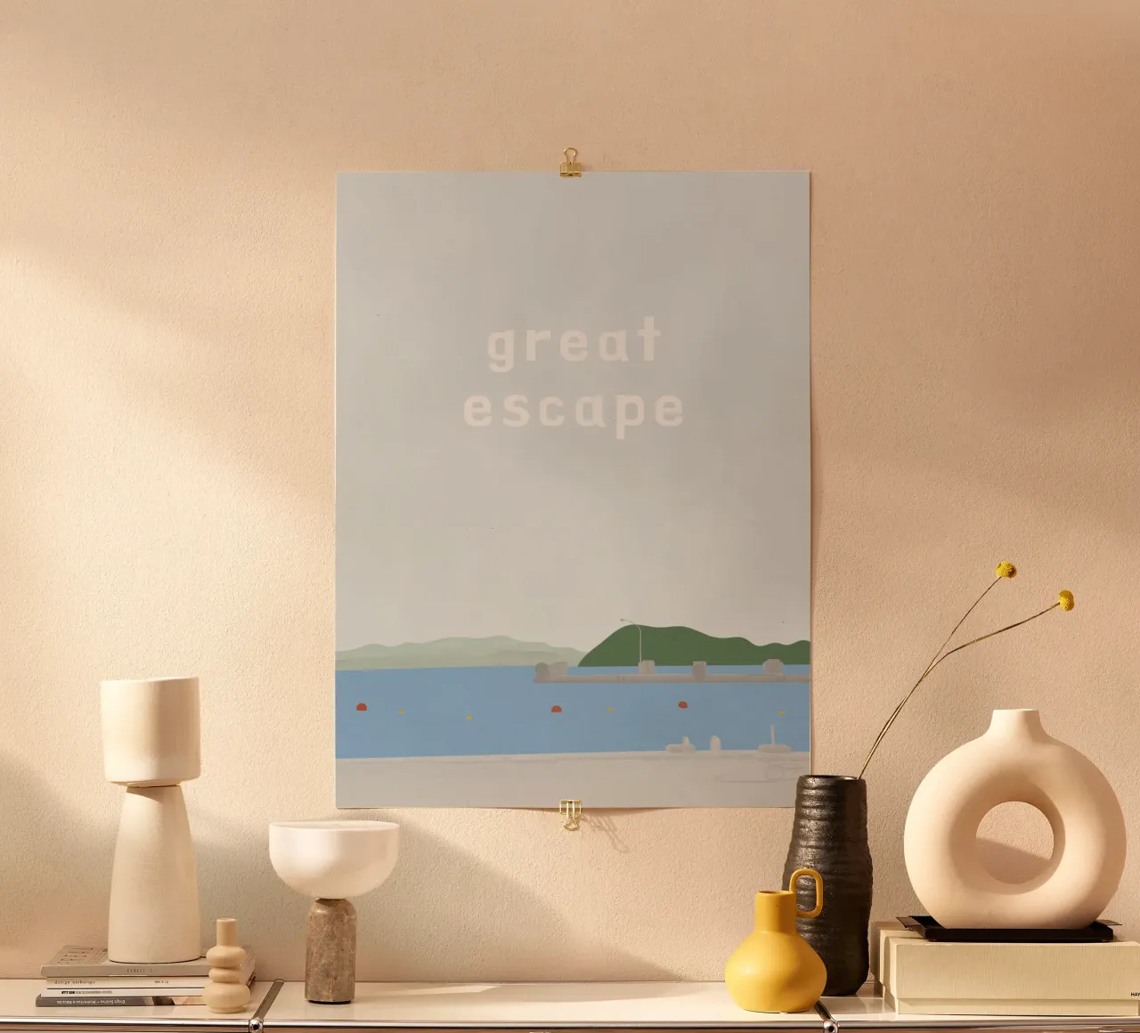 great escape poster da natural neutral