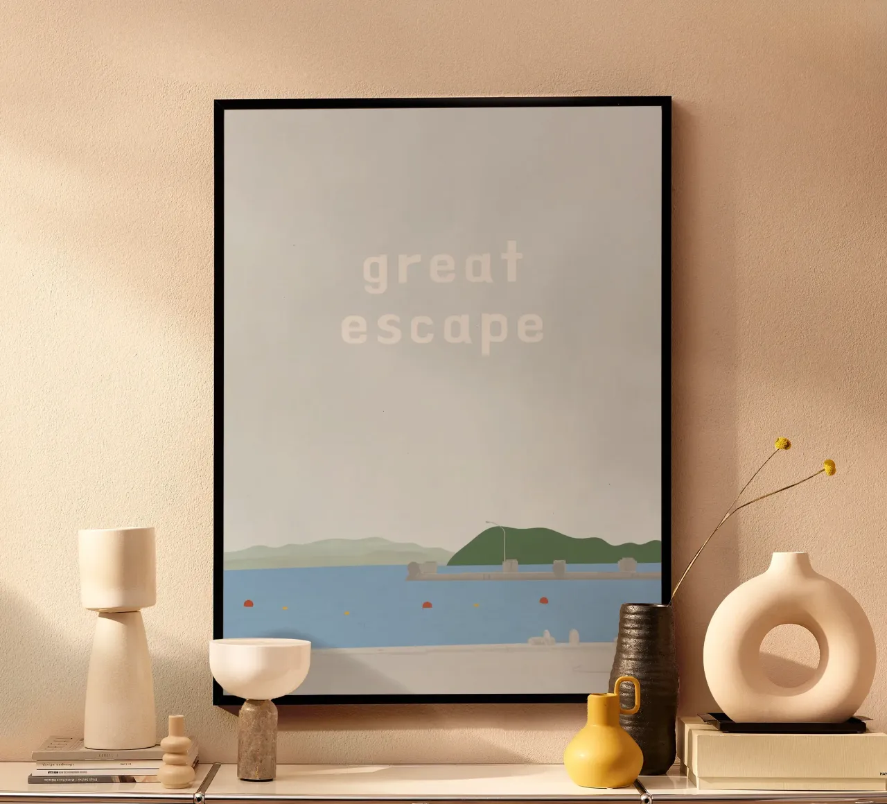 great escape poster da natural neutral