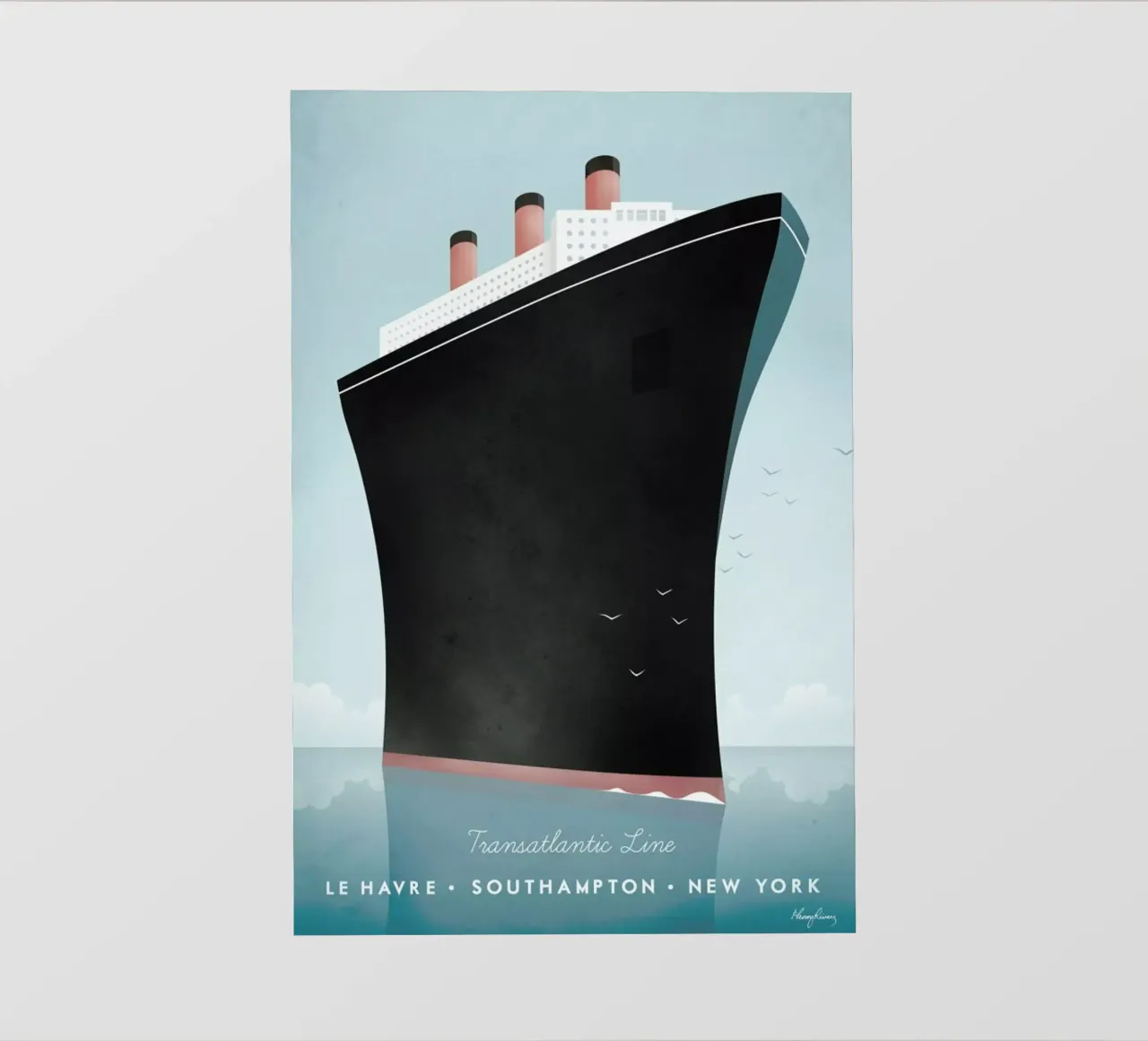 Cruise Ship telo in pvc da Henry Rivers
