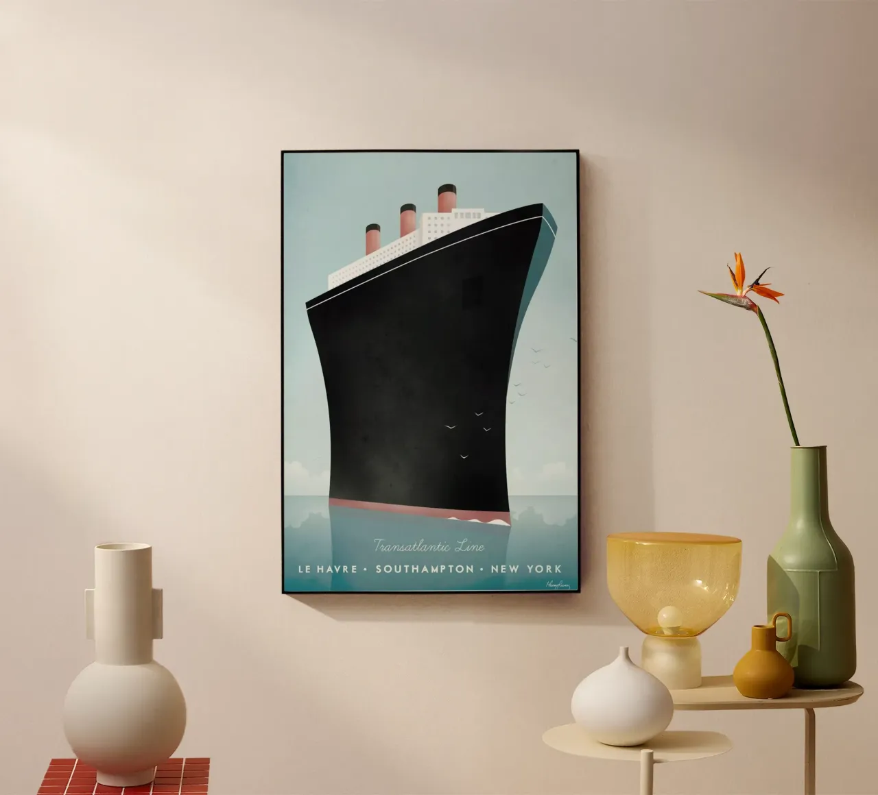 Cruise Ship plexiglass da Henry Rivers