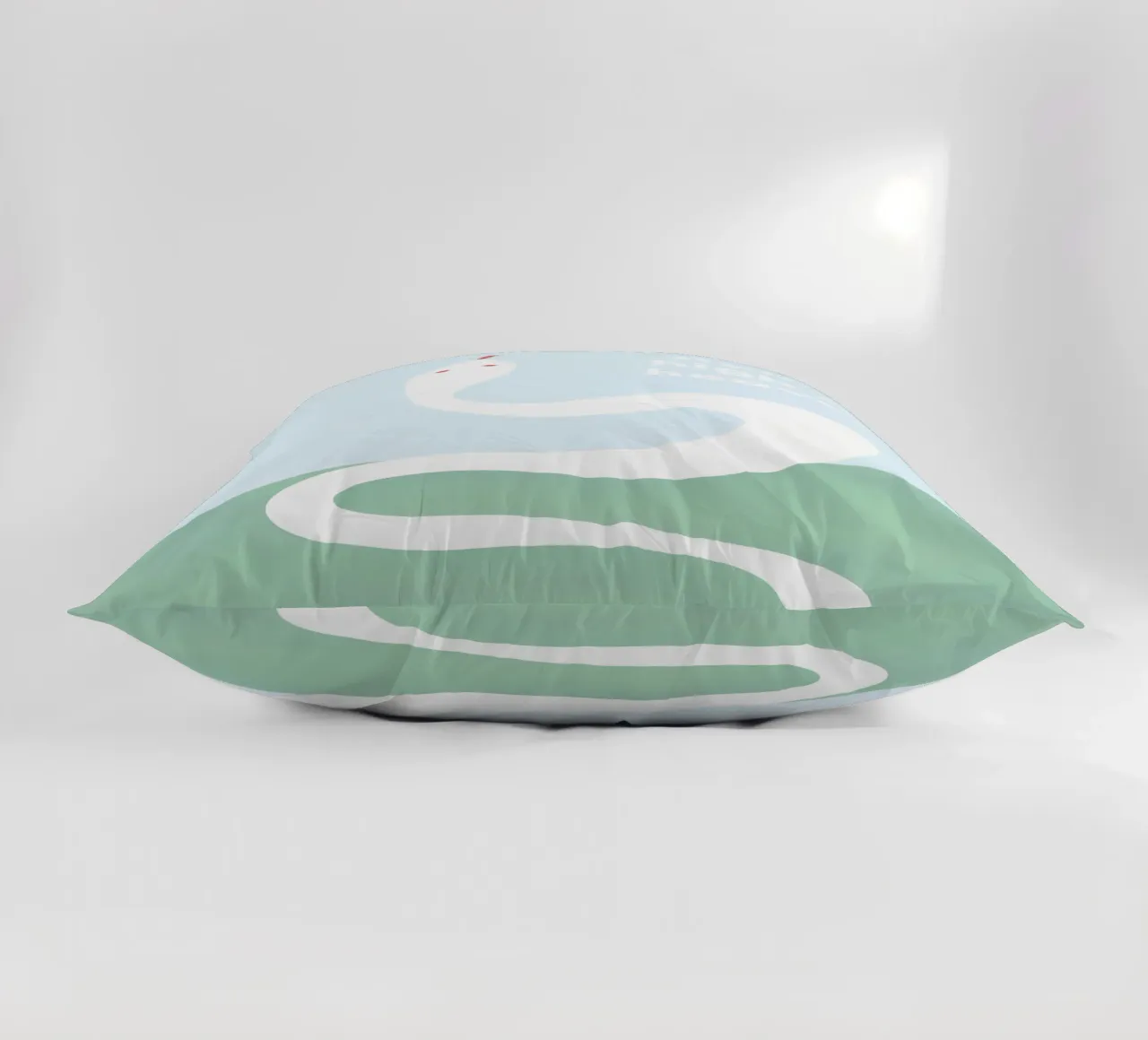 flying high to heaven - white snake cuscino da natural neutral