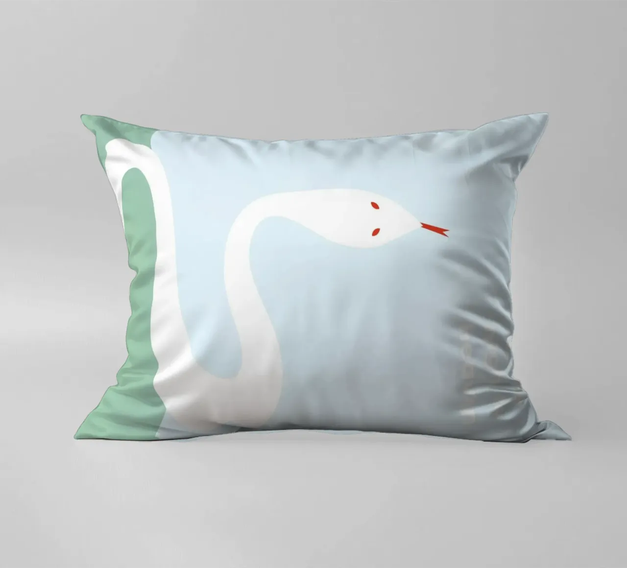 flying high to heaven - white snake cuscino da natural neutral