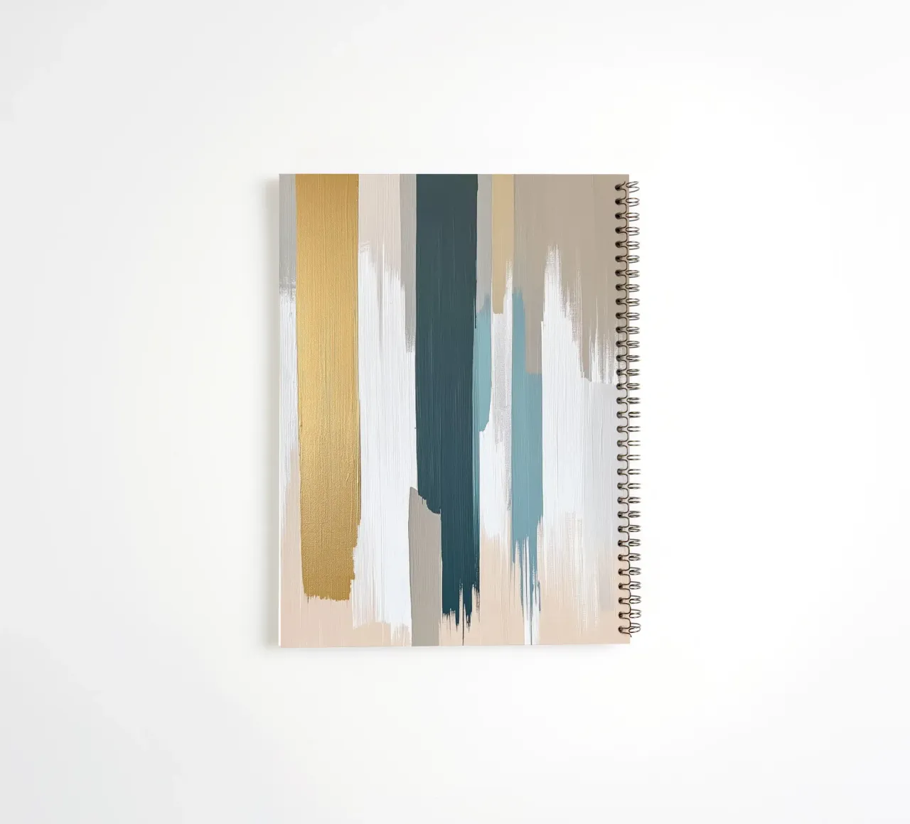 Abstract forms spiral notebook by Imagine
