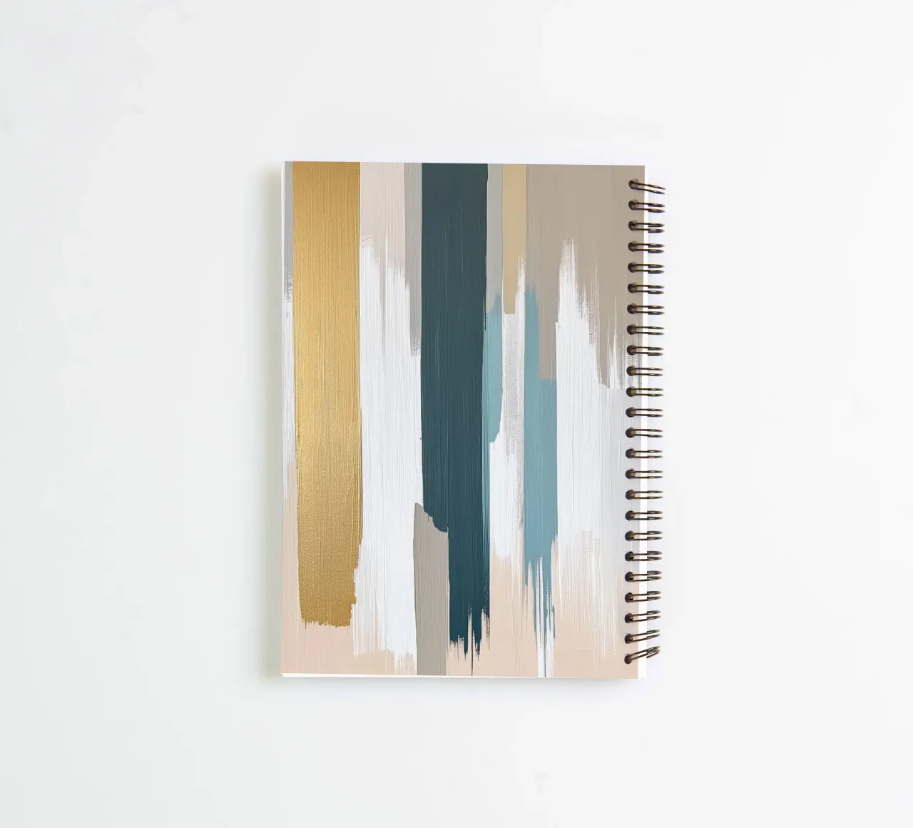 Abstract forms spiral notebook by Imagine