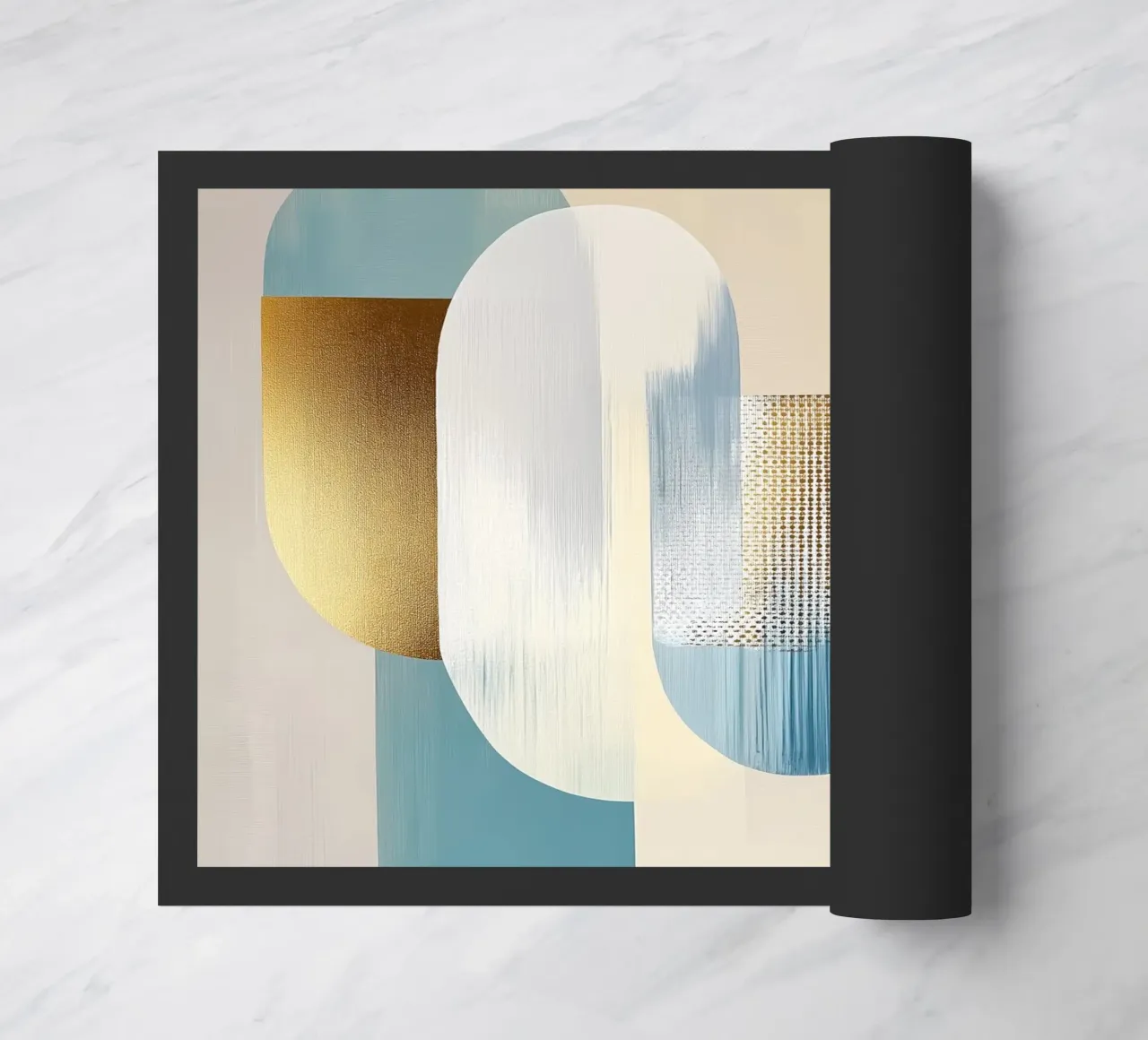 Abstract Bohemian doormat by Imagine