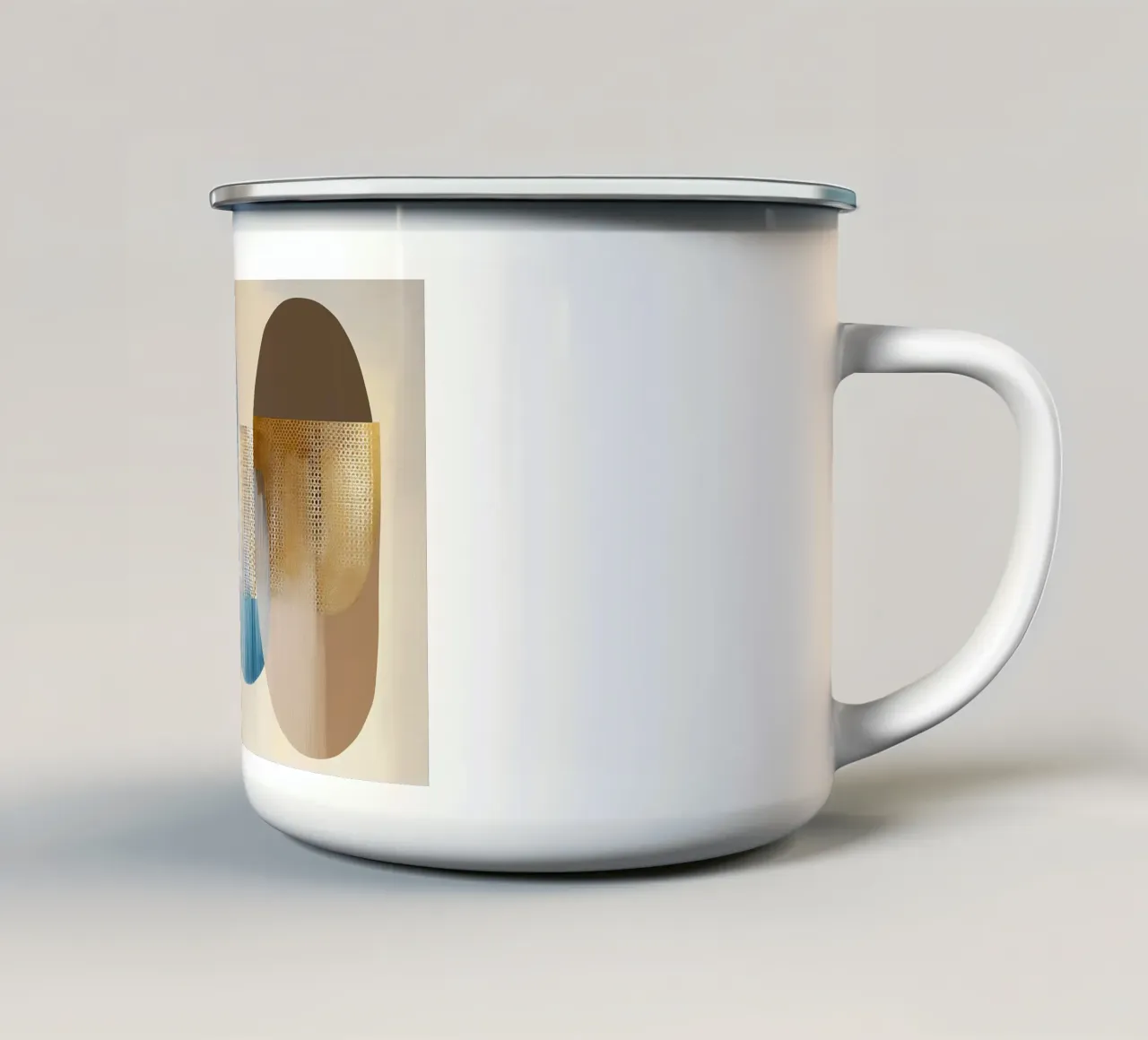 Astratto bohémien tazza in smalto da Imagine