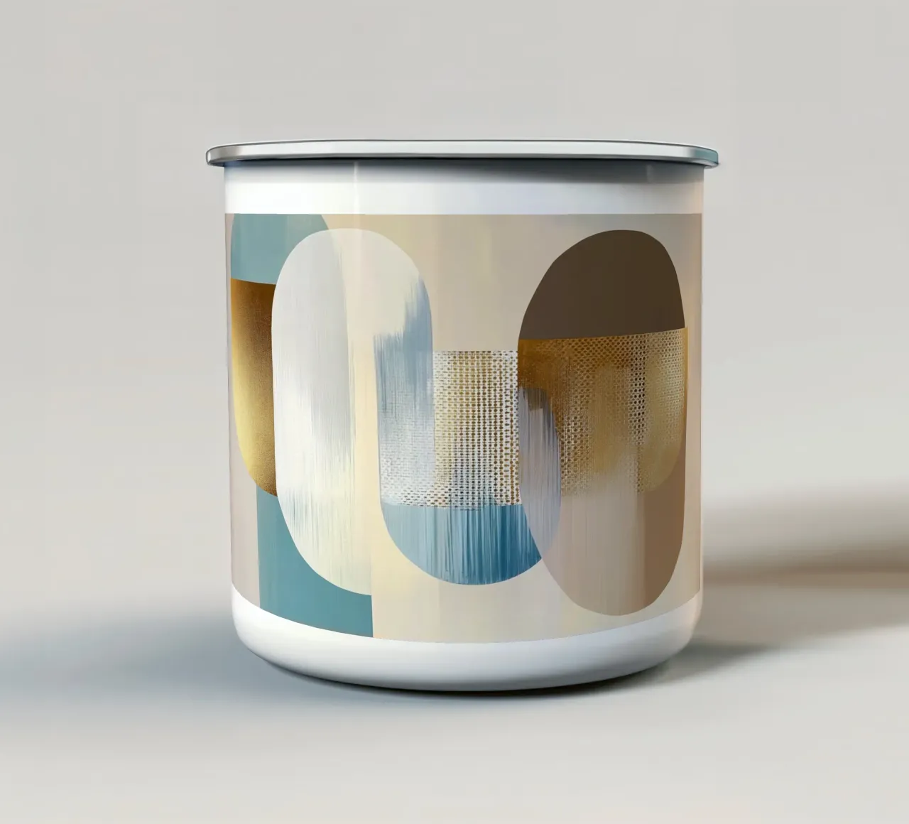 Astratto bohémien tazza in smalto da Imagine