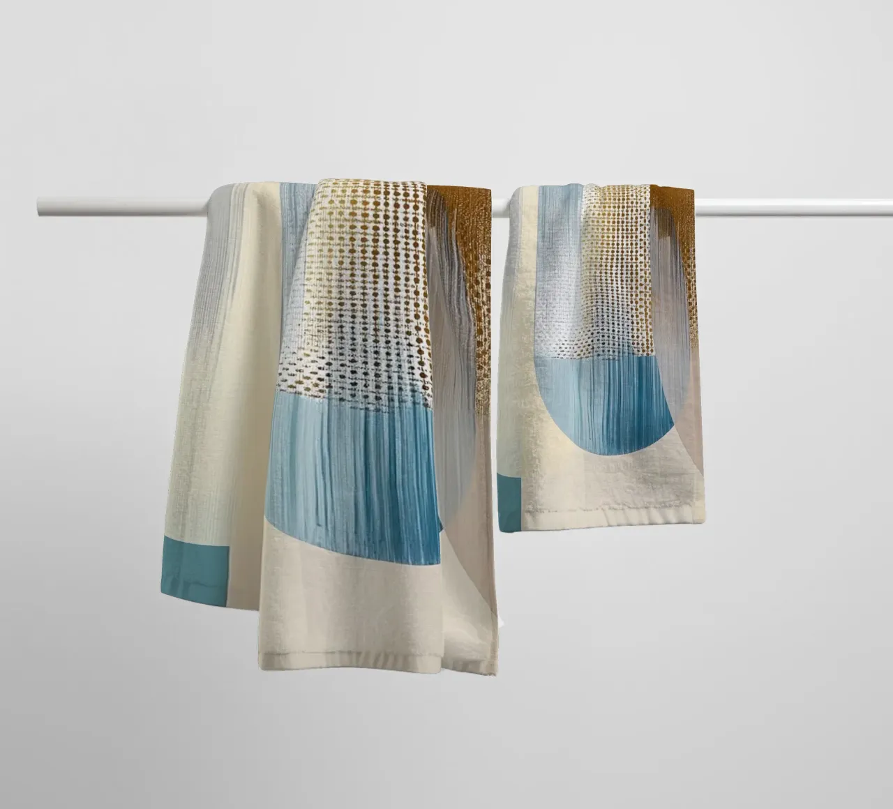 Abstract Boheems badhanddoek van Imagine