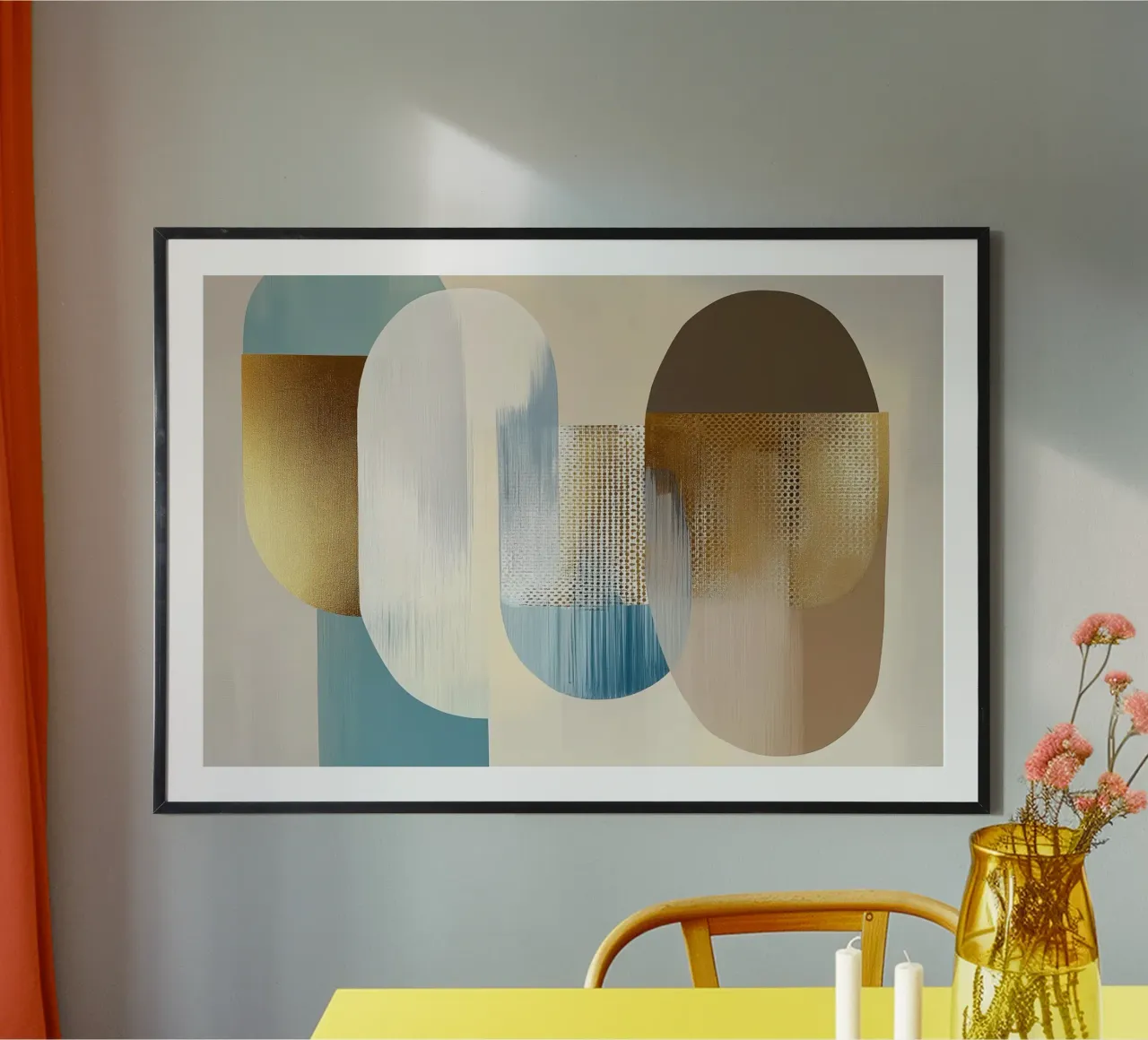 Abstrakt böhmisch Hahnemühle von Imagine