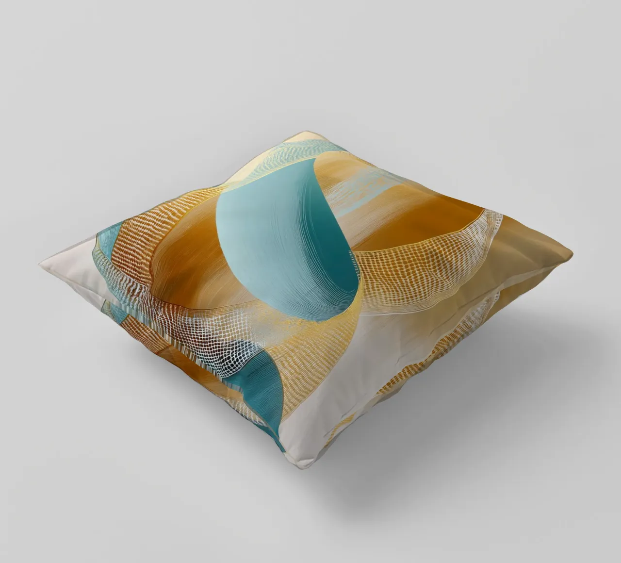 Blu e marrone cuscino da Imagine