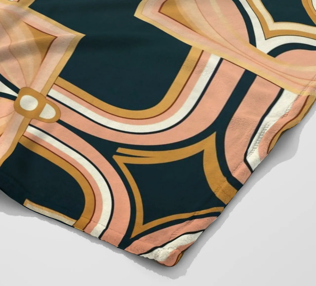 Linee eleganti del modello coperta in pile da Carinaprint