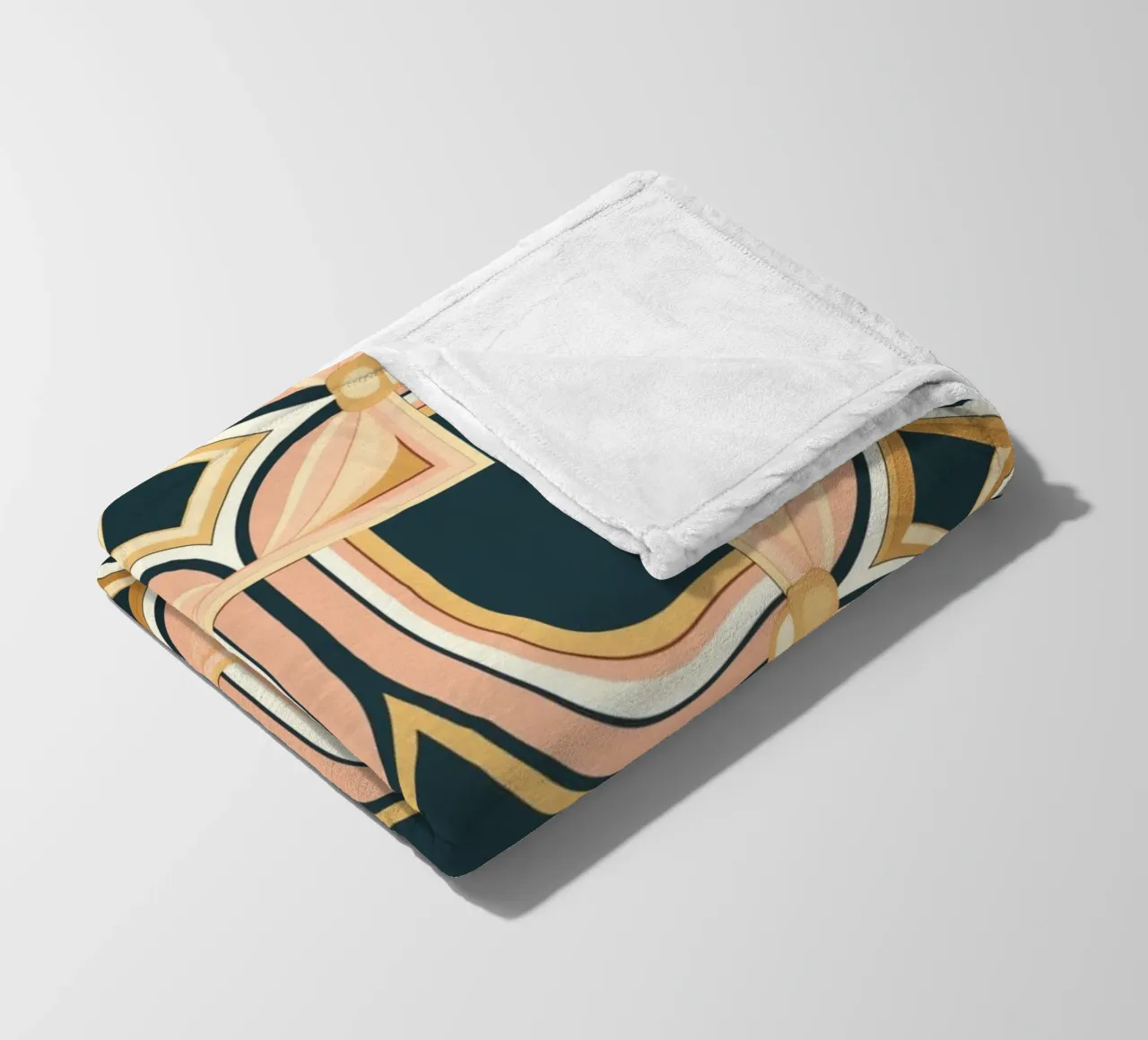 Linee eleganti del modello coperta in pile da Carinaprint