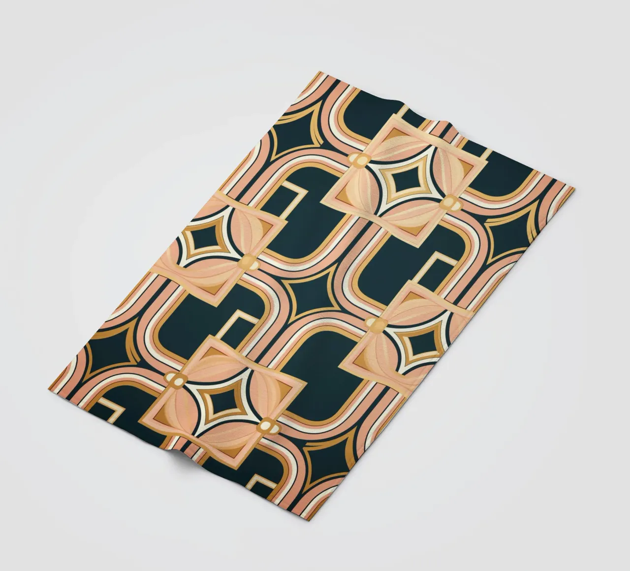 Linee eleganti del modello coperta in pile da Carinaprint