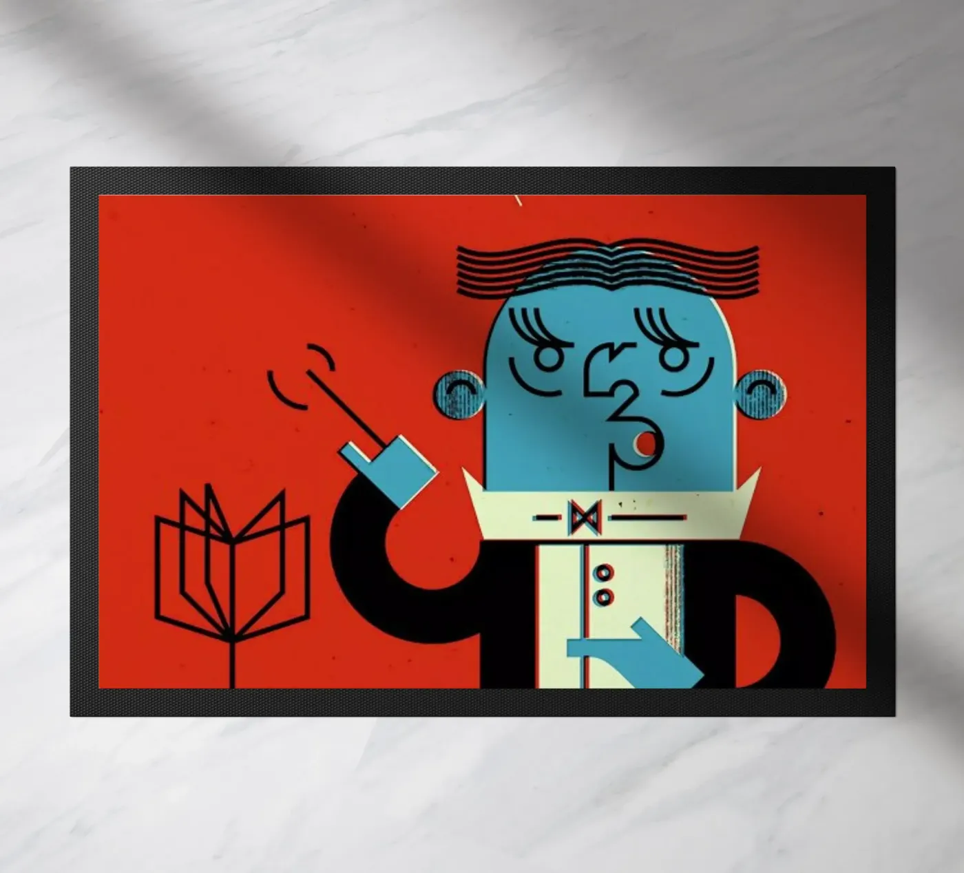 Conductor doormat by Komboh