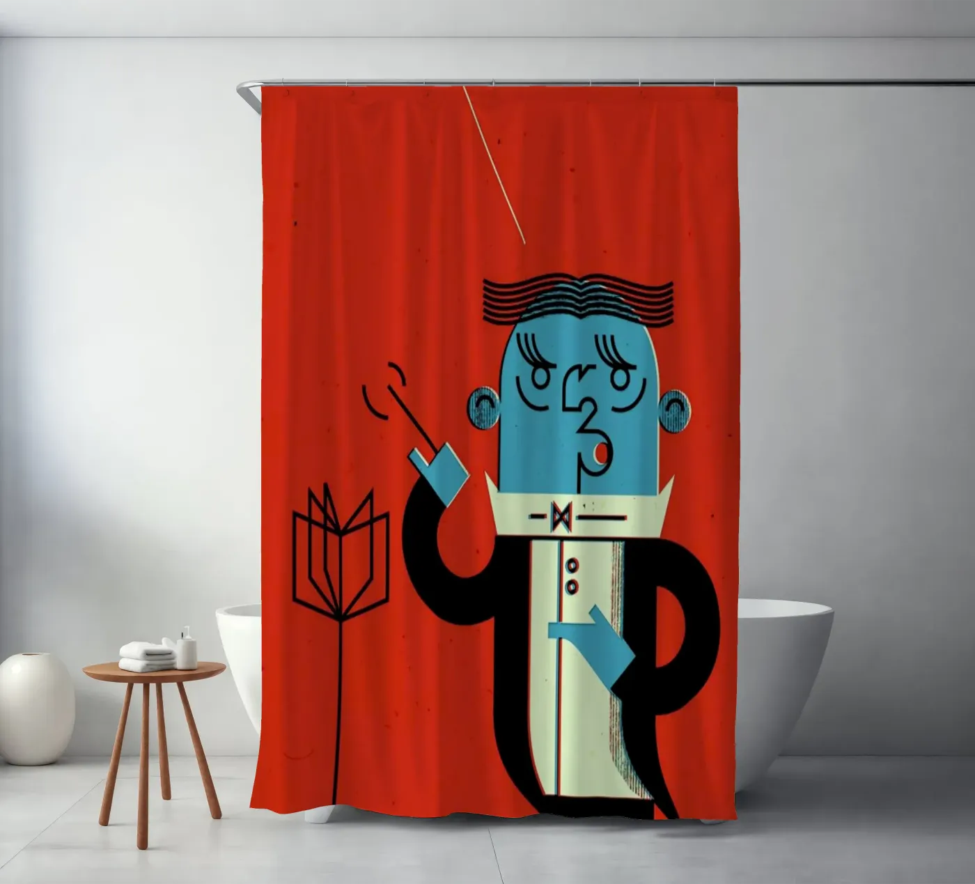 Conductor Duschvorhang von Komboh