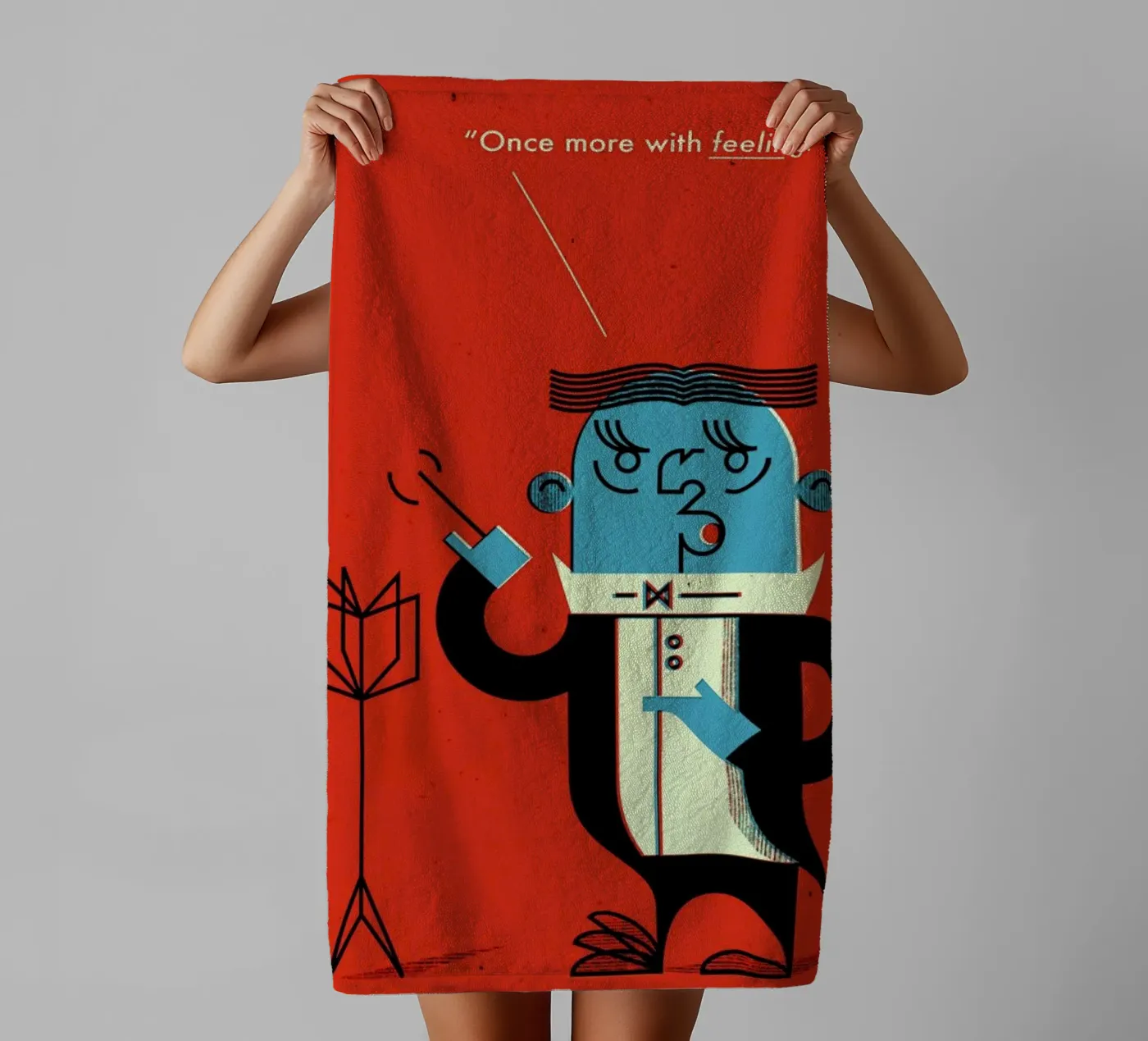 Conductor badhanddoek van Komboh