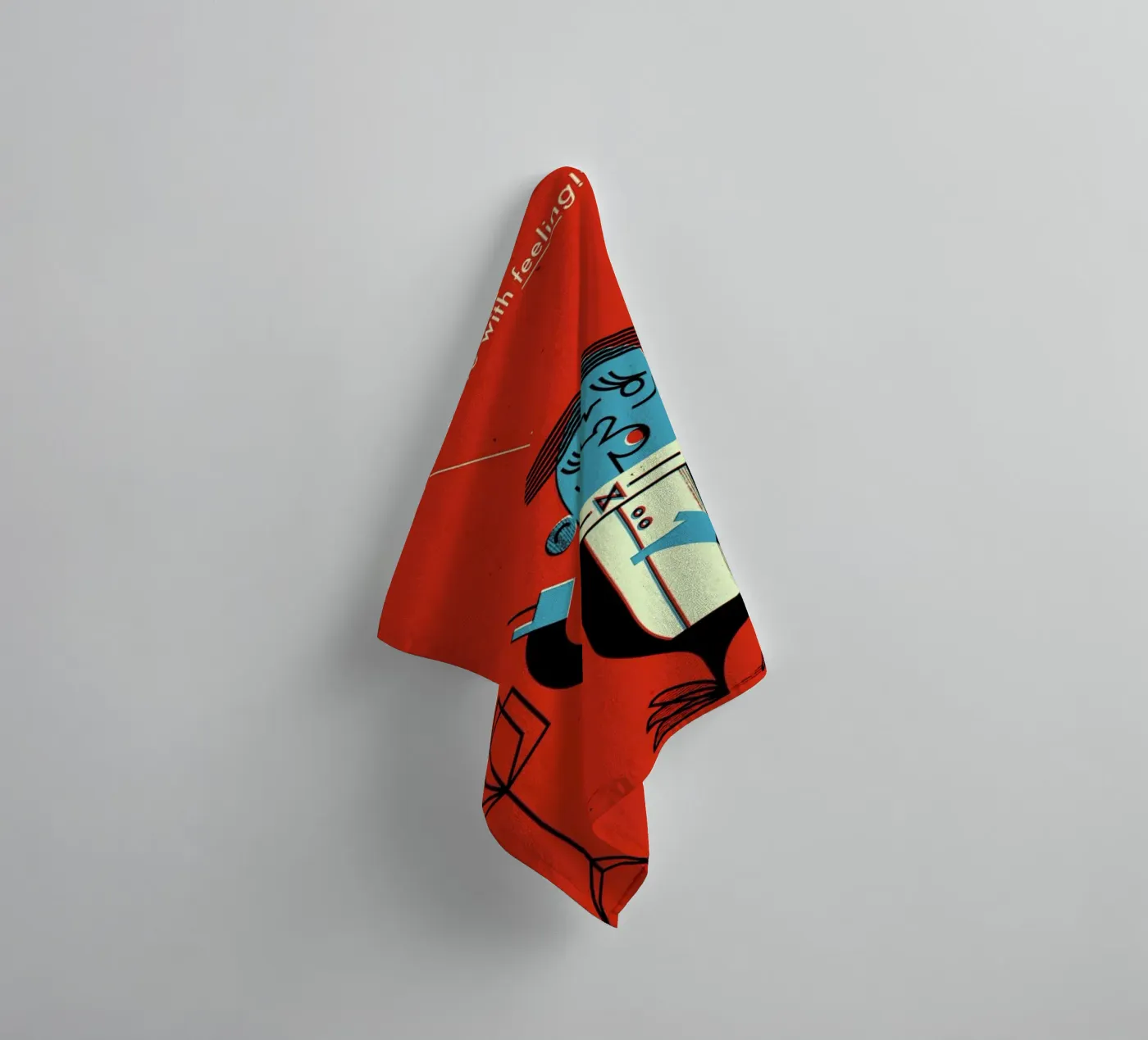 Conductor badhanddoek van Komboh