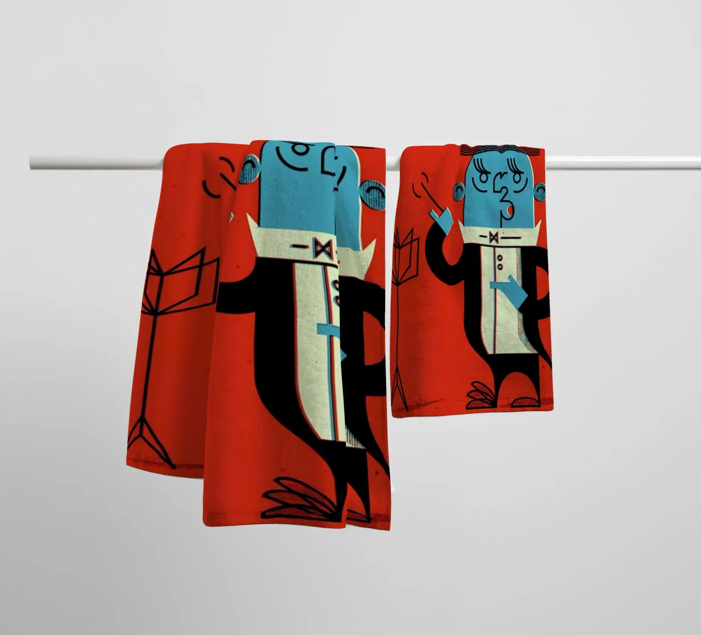 Conductor badhanddoek van Komboh