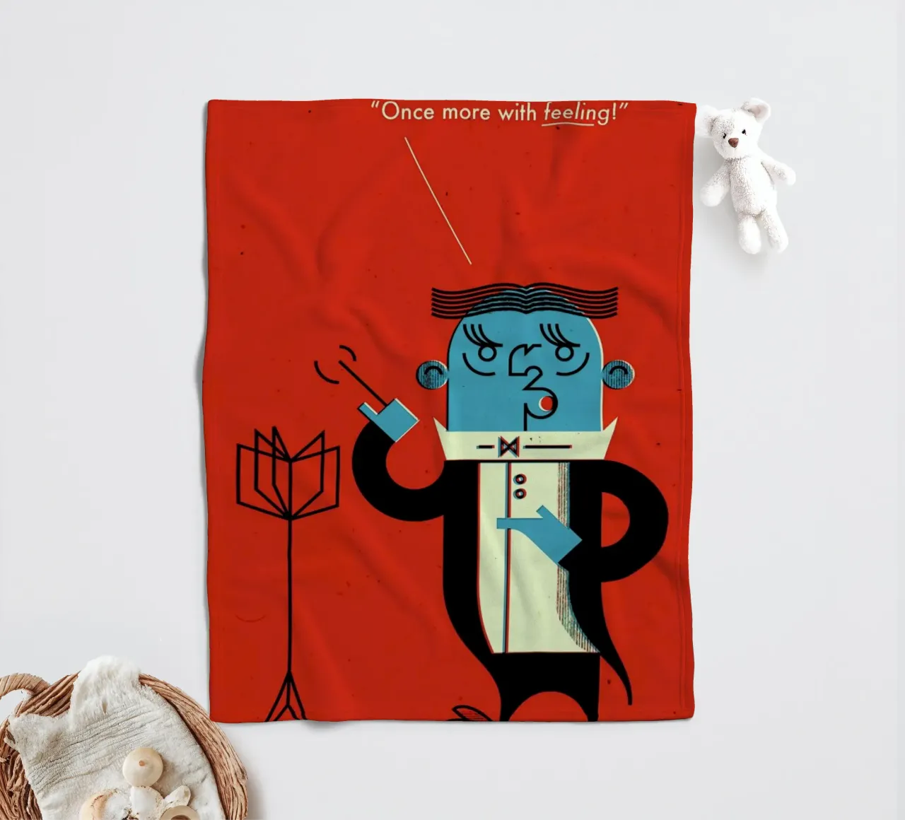 Conductor Fleecedecke von Komboh