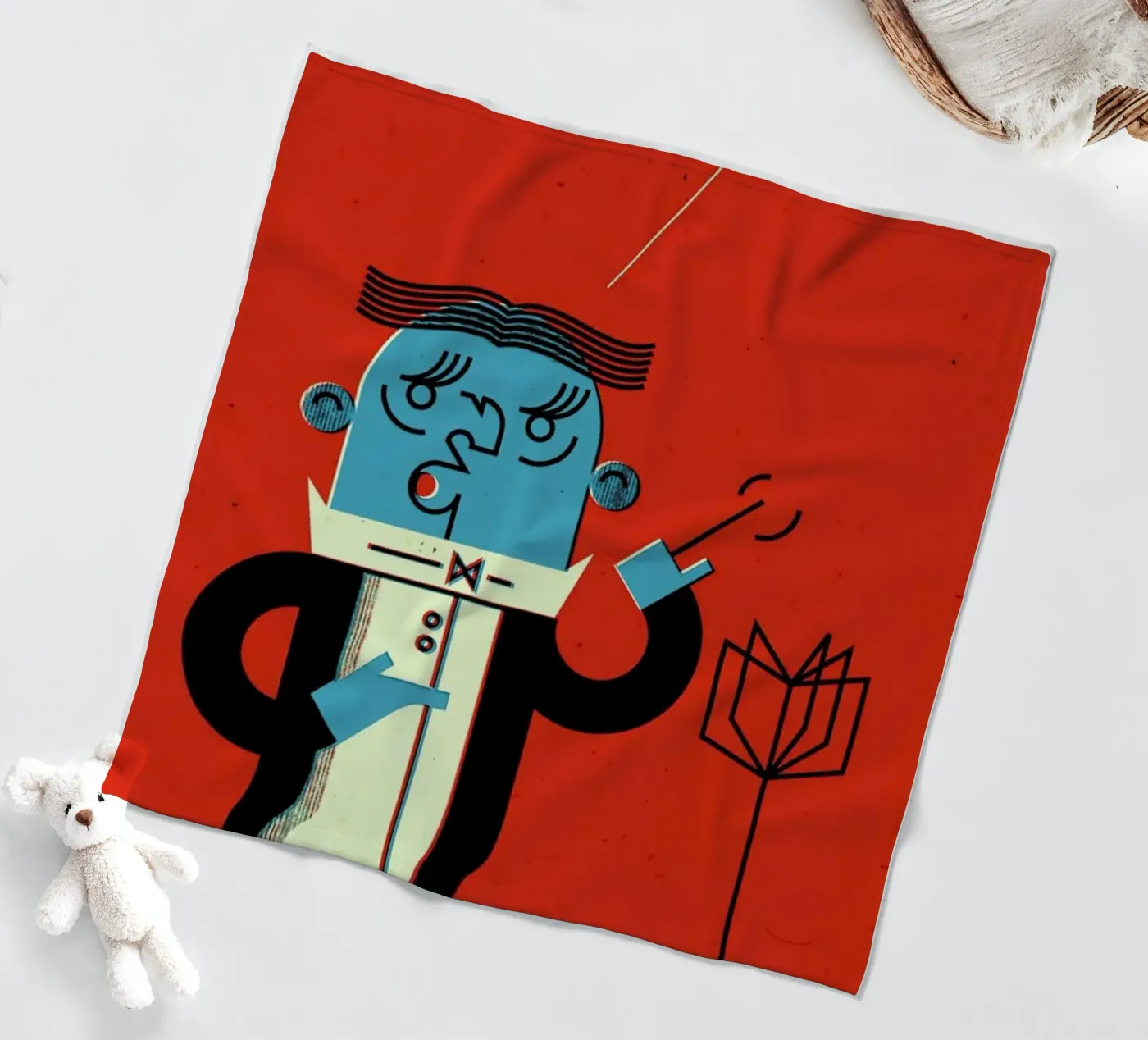 Conductor fleecedeken van Komboh