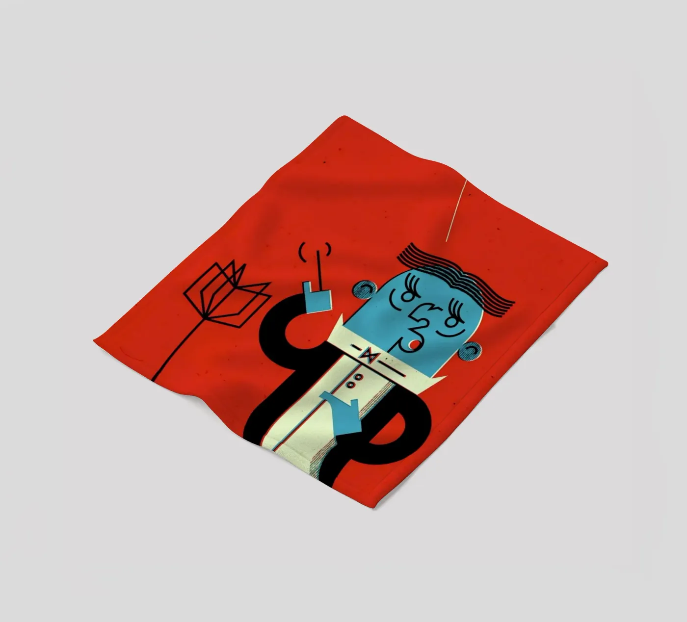 Conductor fleecedeken van Komboh