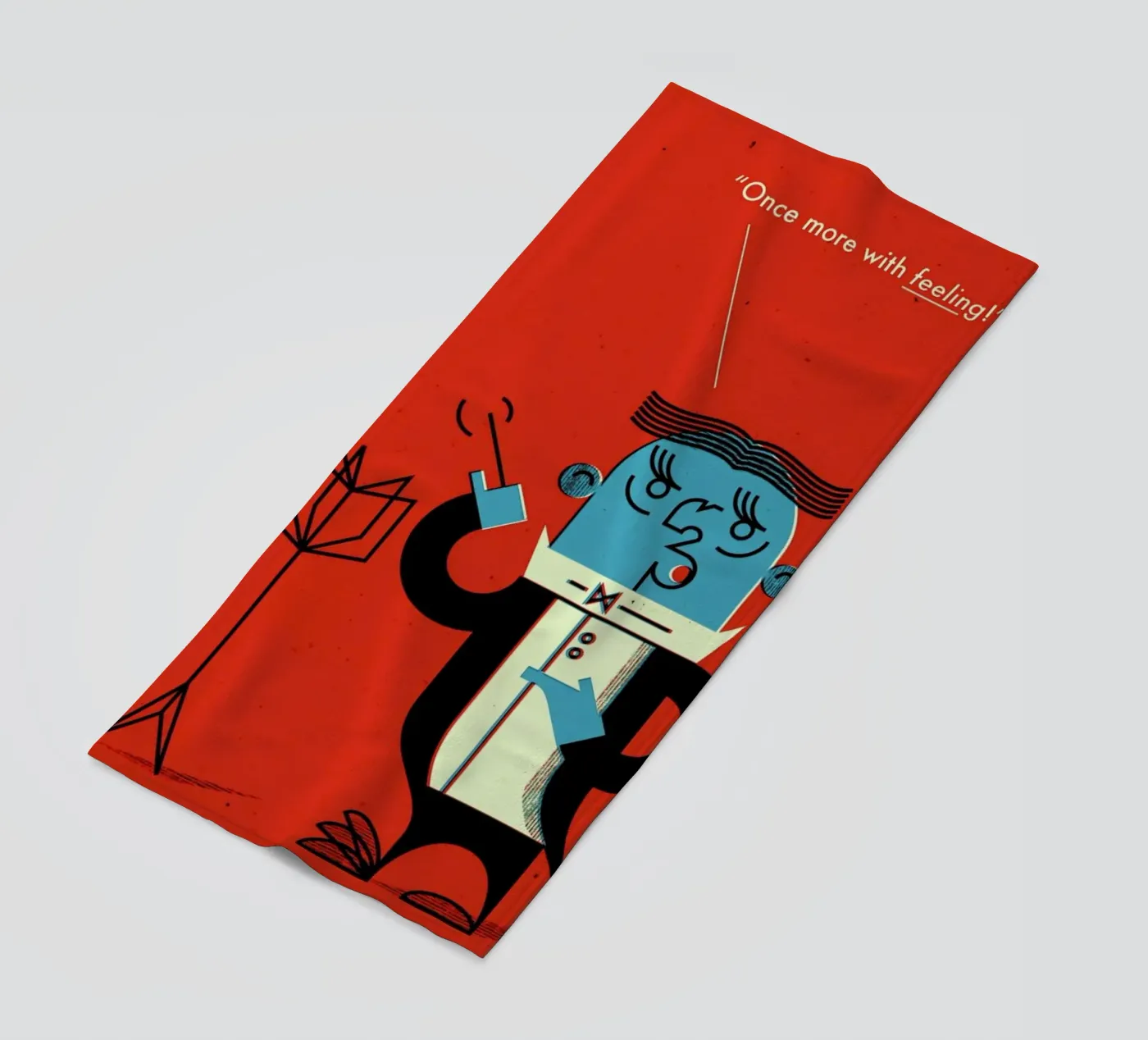 Conductor strandhanddoek van Komboh