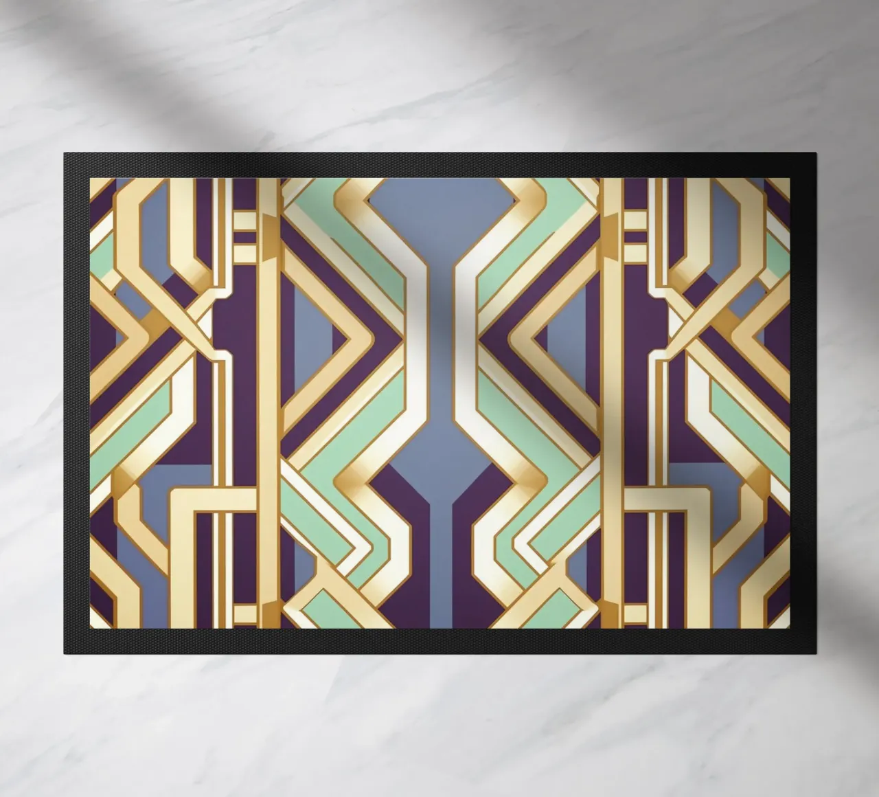 Geometrische retro Faszination zerbino da Carinaprint