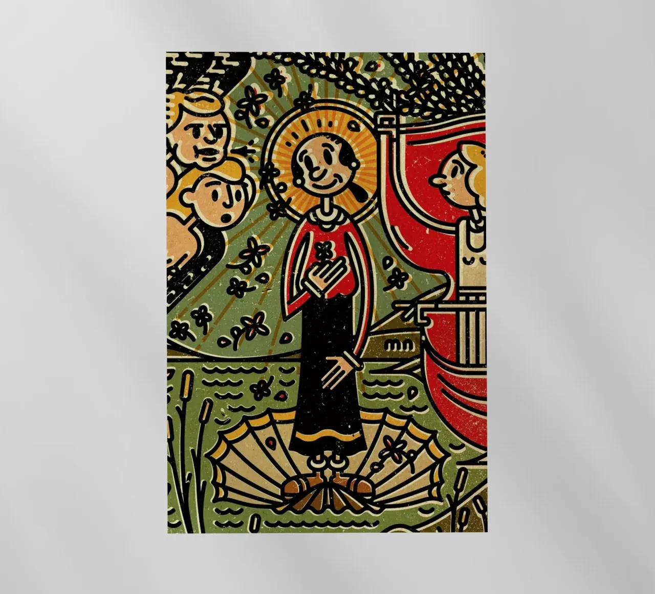 Olive pellicola backlit da Komboh