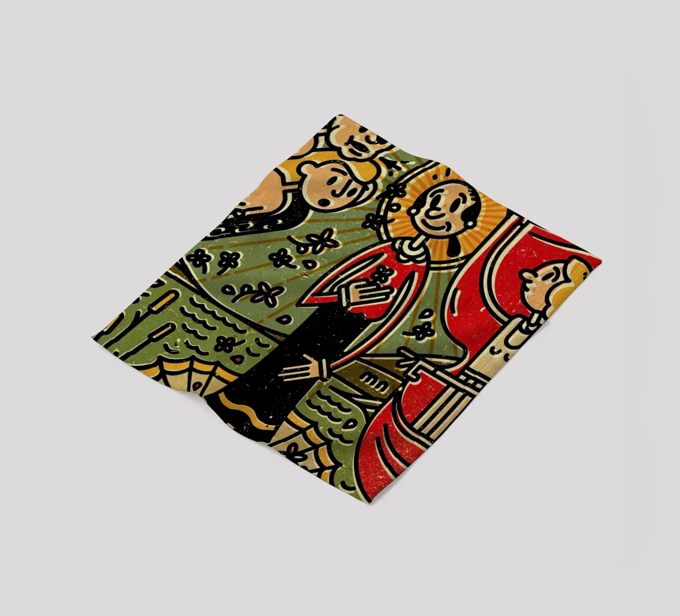 Olive coperta in pile da Komboh