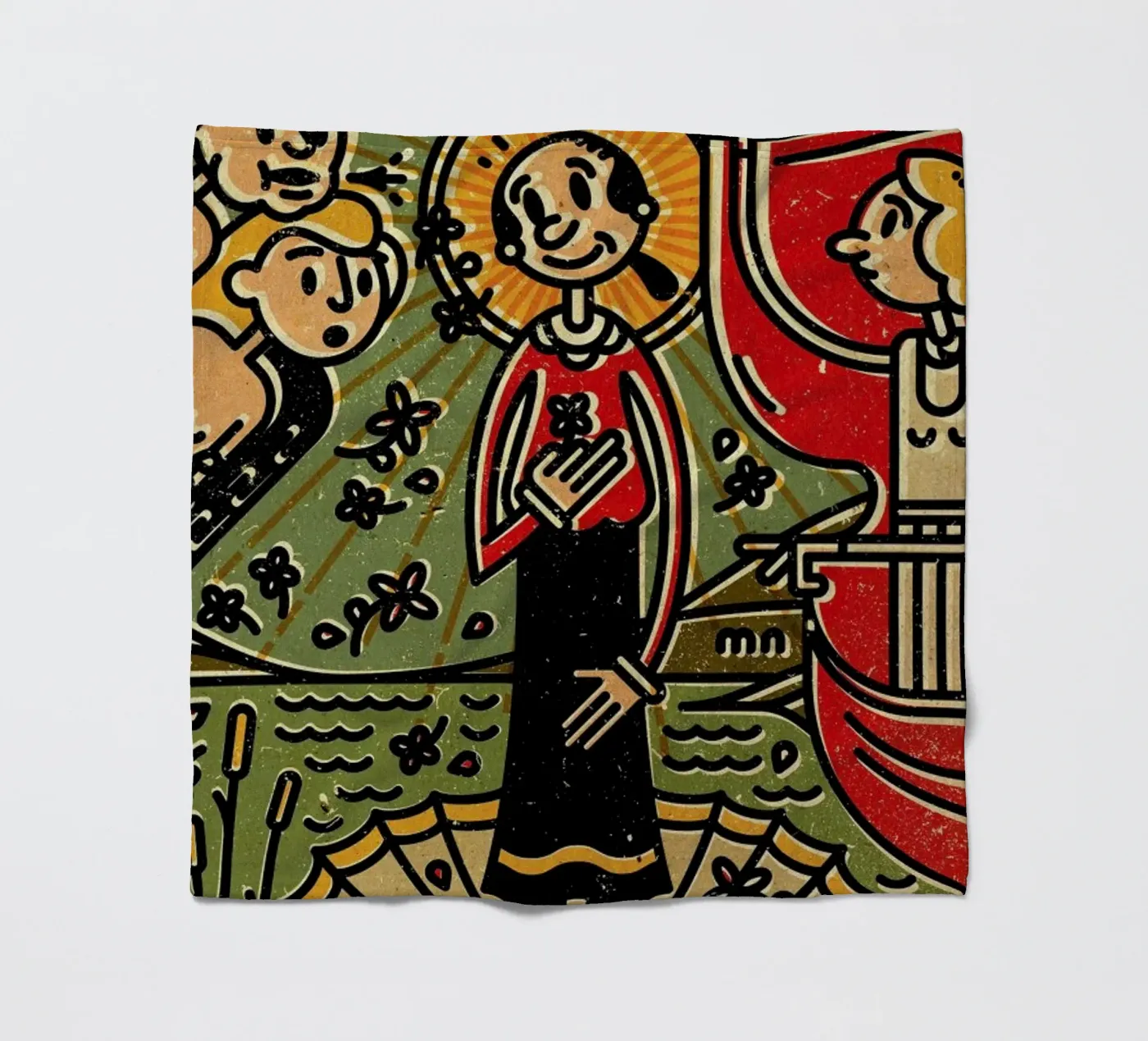 Olive coperta in pile da Komboh