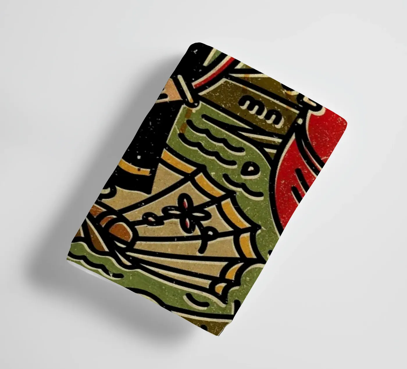 Olive badhanddoek van Komboh