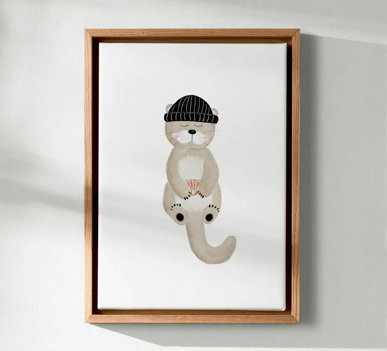 Otto Otter canvas by HummelBär
