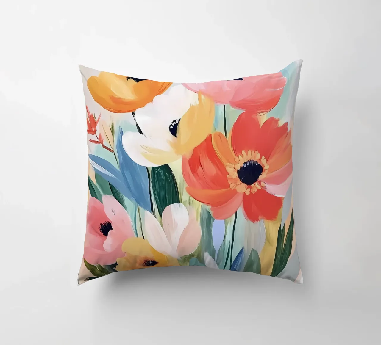 Fiori colorati cuscino da IamHomeStudio
