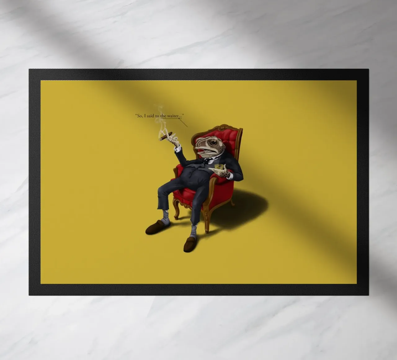 Fly in My Soup (Colour) zerbino da Rob Art | Illustration