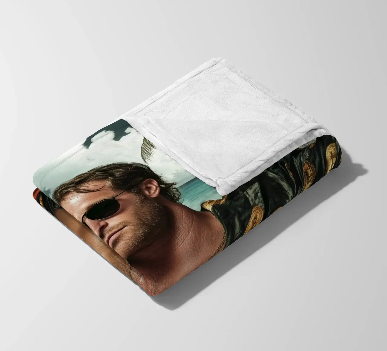 Trader di criptovalute coperta in pile da Motivate-Today