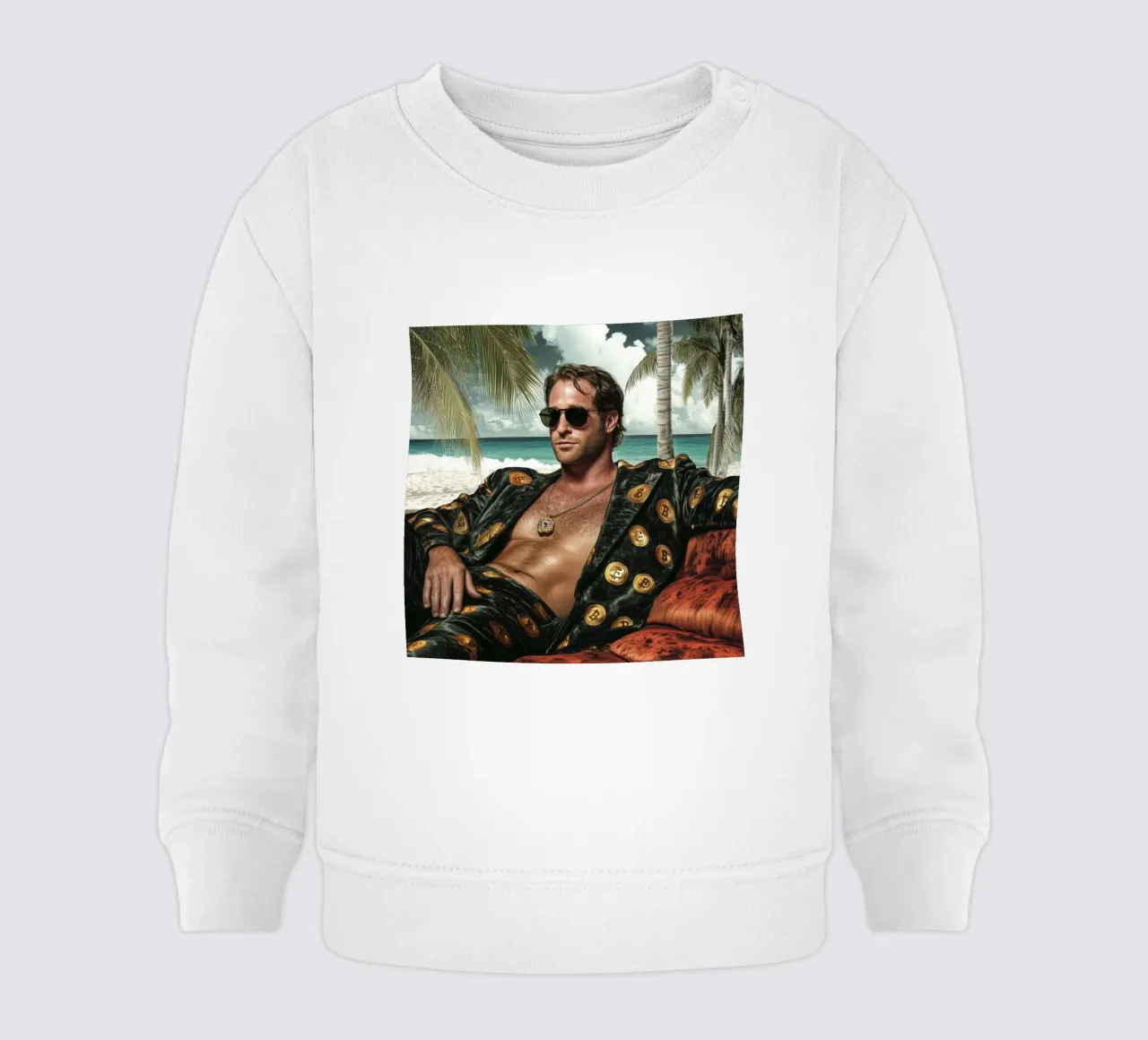 Trader di criptovalute felpa neonato da Motivate-Today