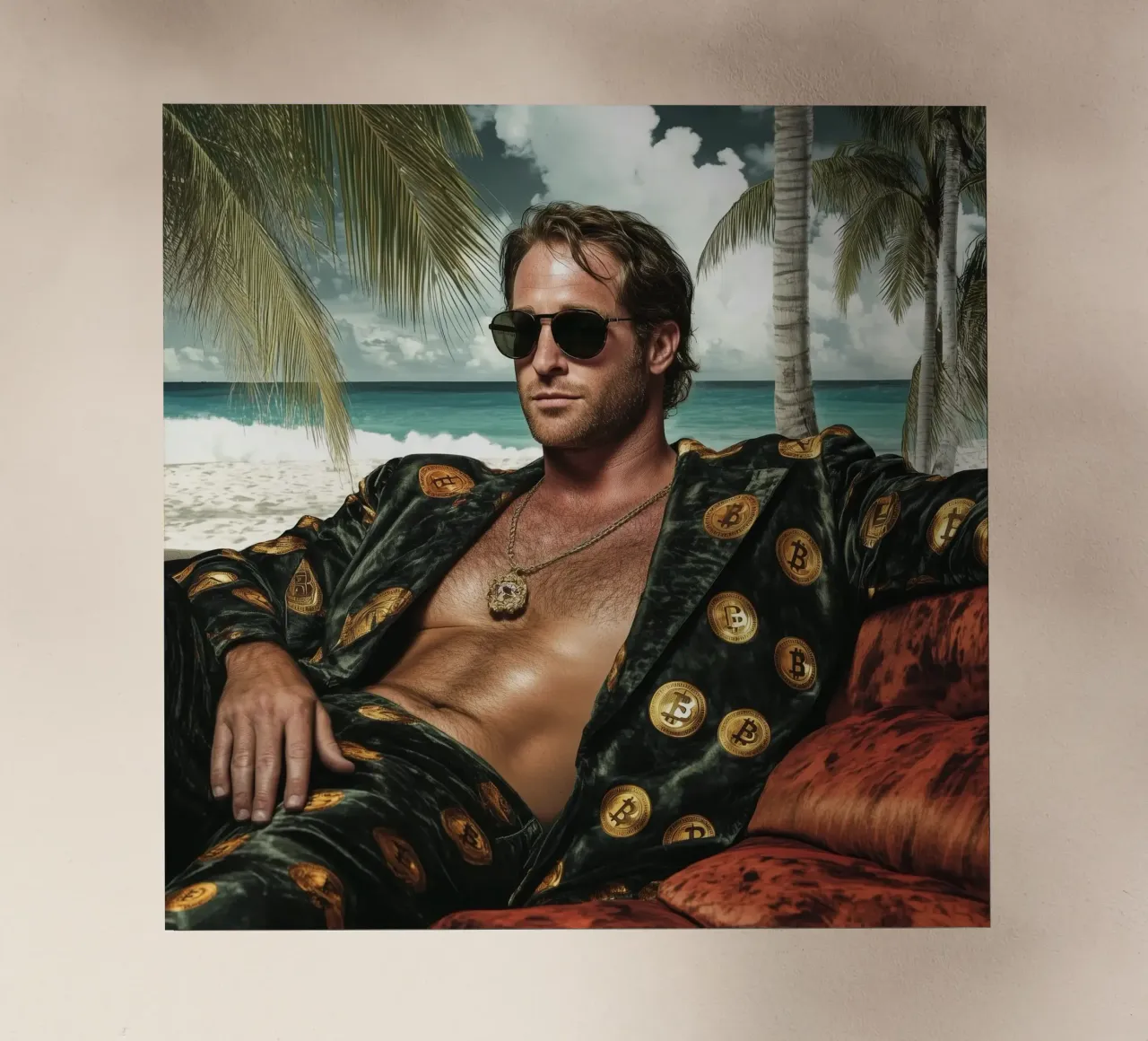 Crypto Handelaar backlit folie van Motivate-Today