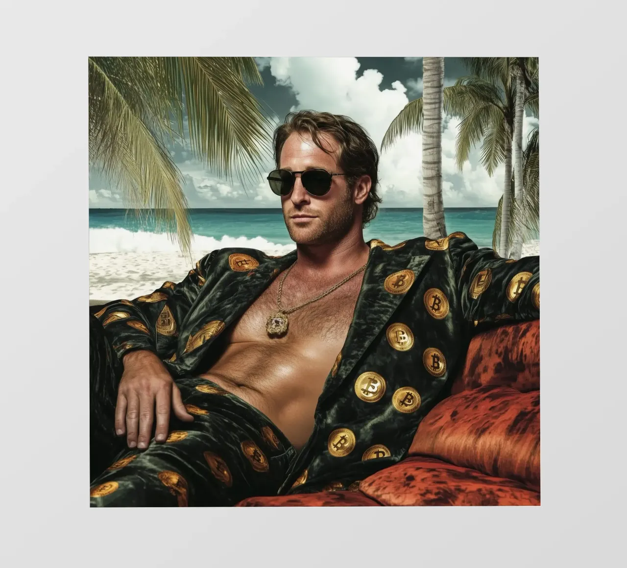 Crypto Handelaar backlit folie van Motivate-Today