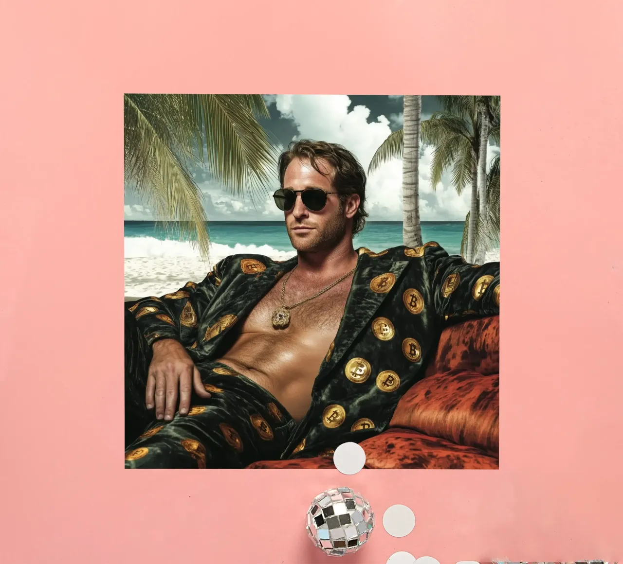 Trader di criptovalute adesivo da Motivate-Today