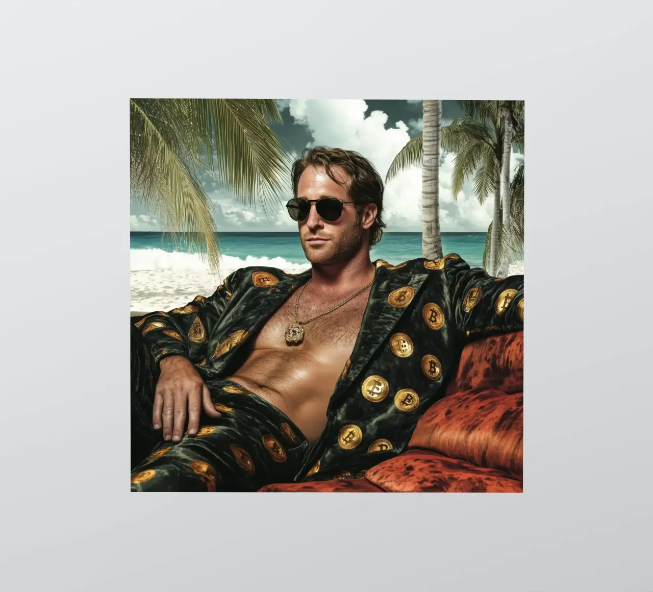 Trader di criptovalute adesivo da Motivate-Today