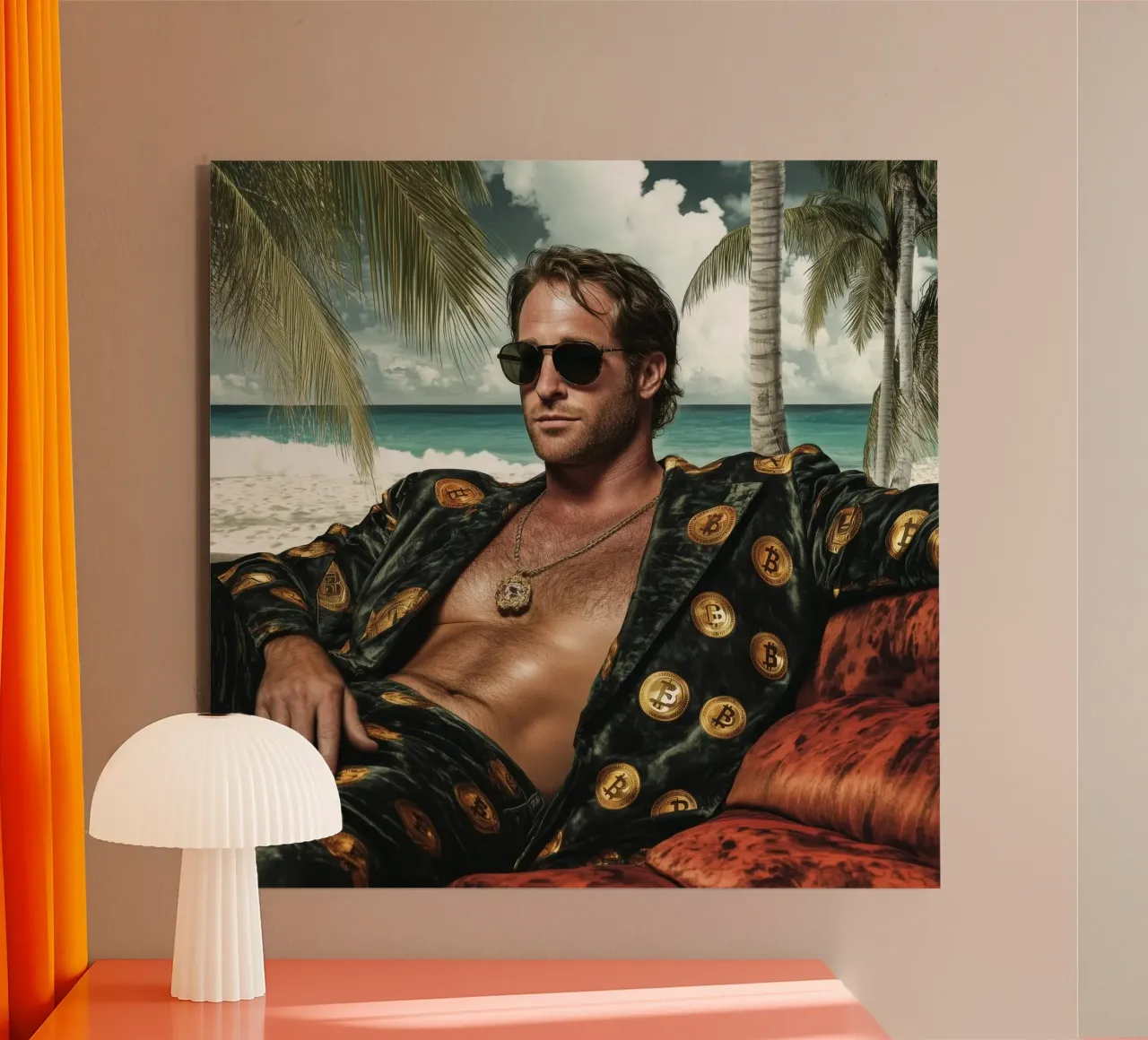 Trader di criptovalute alluminio dibond da Motivate-Today