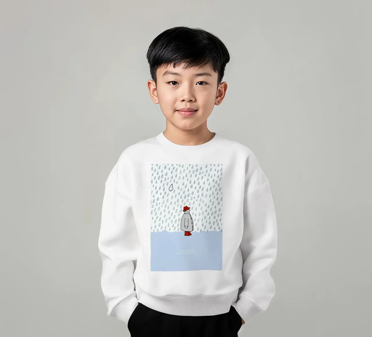 Klaus kids sweatshirt by Waltraud Rieken
