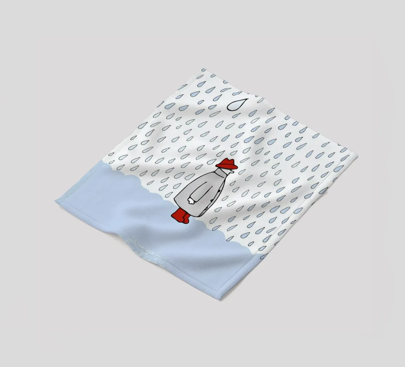 Klaus Fleecedecke von Waltraud Rieken