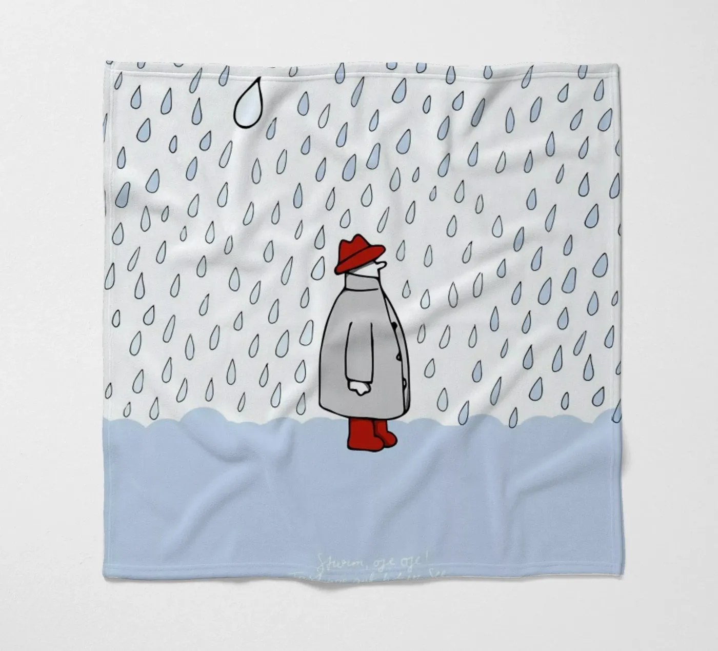 Klaus Fleecedecke von Waltraud Rieken