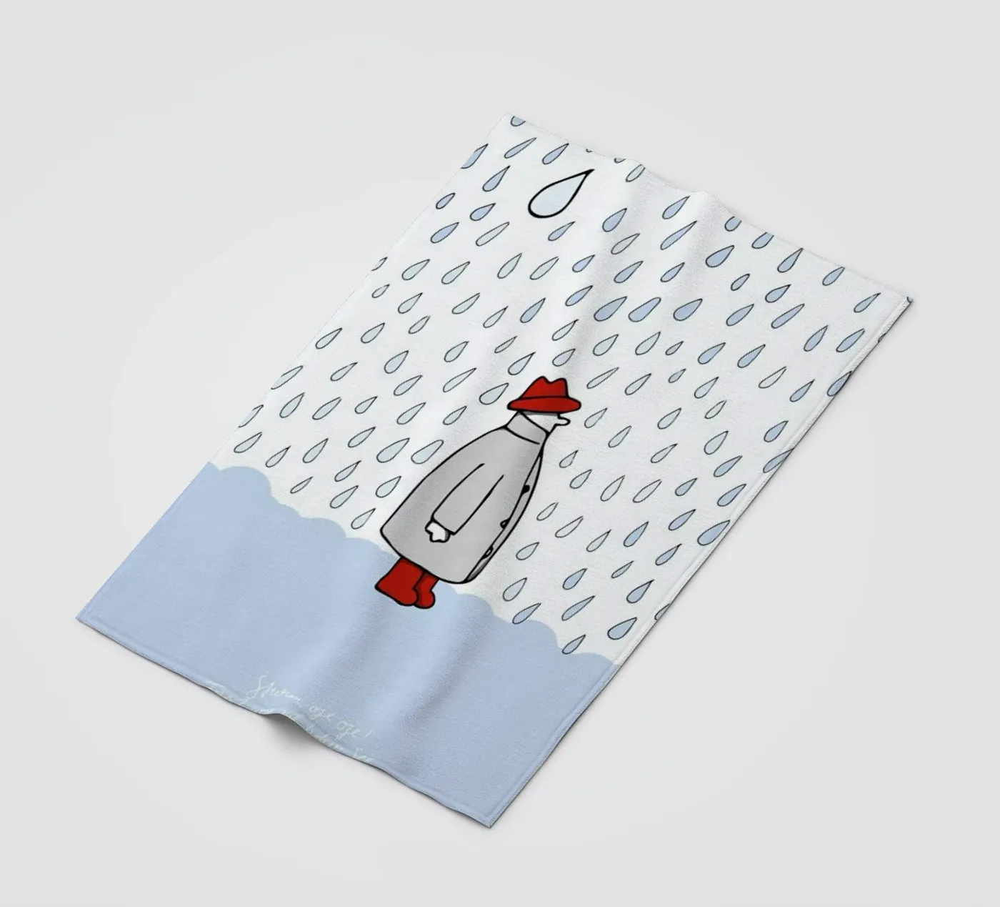 Klaus Fleecedecke von Waltraud Rieken