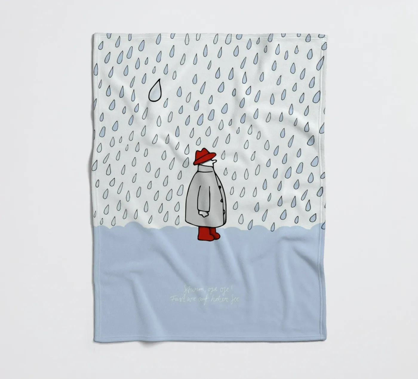 Klaus Fleecedecke von Waltraud Rieken