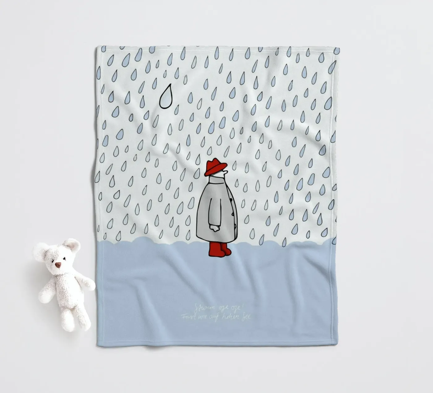 Klaus Fleecedecke von Waltraud Rieken